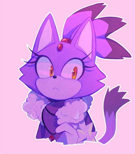 blaze the cat (sonic and 1 more) drawn by dumbkami_2 | Danbooru
