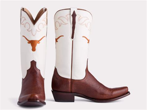 Lucchese Bootmaker debuts UT Longhorns collection - CultureMap Austin