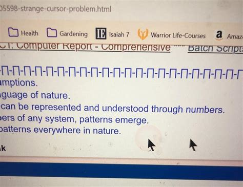 Strange cursor problem - Windows 10 Forums