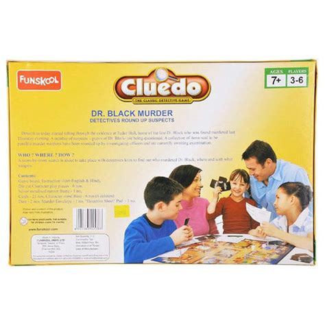 Buy Funskool Cluedo Board Game Online at Best Price in India – FunCorp ...