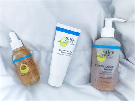 natural blemish-clearing products: Juice Beauty review — NANCY CHEN