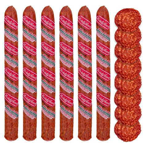 Bridgford Old World Pepperoni STF9 Stick 16 oz Pack Naturally Smoked ...
