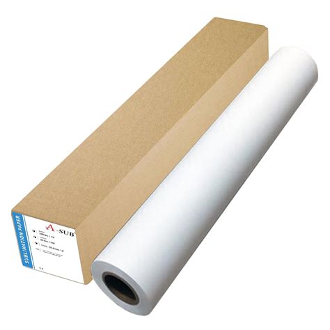A-SUB Sublimation Paper Roll 120gsm 13 Inch x110 Feet Quick Drying ...