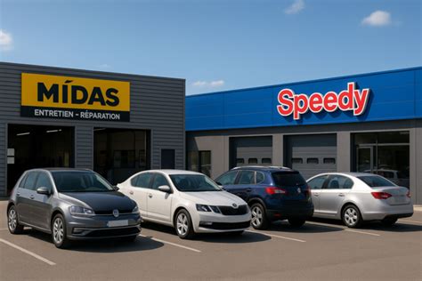Comparatif Centres Auto 2025 : Feu Vert, Norauto, Speedy, Midas