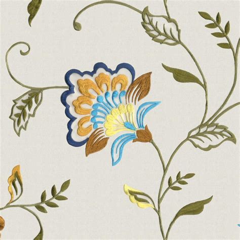 Buy GM Indulgence Embroidered Sheer Door Curtain - 6.9ft (213cm) from ...