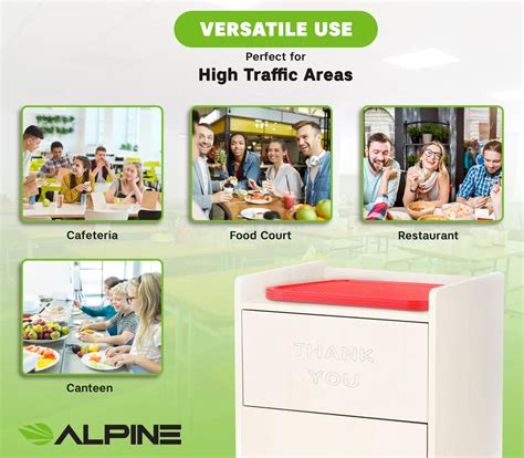 Snapklik.com : Alpine Restaurant Trash Can Cabinet - Commercial Trash ...
