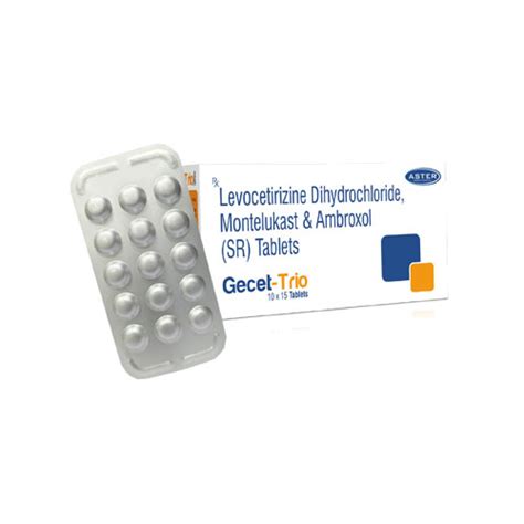 GECET-TRIO TABLETS Aster Medipharm Pvt. Ltd.