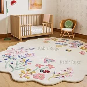Buy Kabir Rugs Hand Tufted Rugs Irregular Shapes for Living Room ...