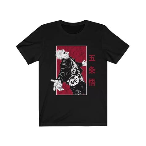 Buy Jujutsu Kaisen Gojo Satoru Anime T-Shirt at Ubuy India