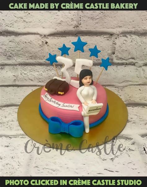 Engineer Girl Design Cake – Creme Castle