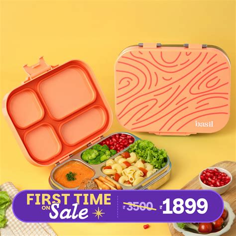 Buy Premium Stainless Steel Bento Boxes in India for kids and adults ...
