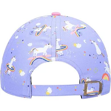 Girls Preschool '47 Purple Seattle Seahawks Logo Unicorn Clean Up ...
