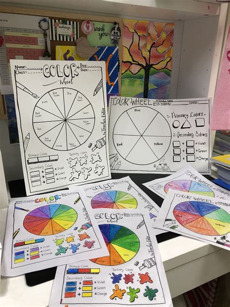 Probability About Color Wheel Worksheet 的图像结果