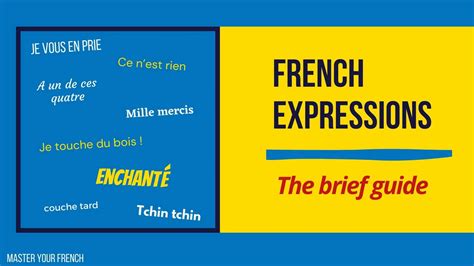 Common French Expressions