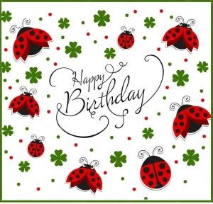 Theme My Party Lady Bug Birthday Banner For Cake Table Background/Scene ...