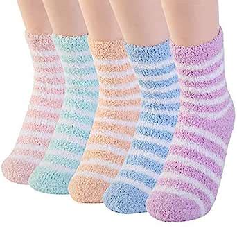 Buy Devil Multicolor Soft Shiny Cozy Ladies Women Non Skid Girls Fuzzy ...