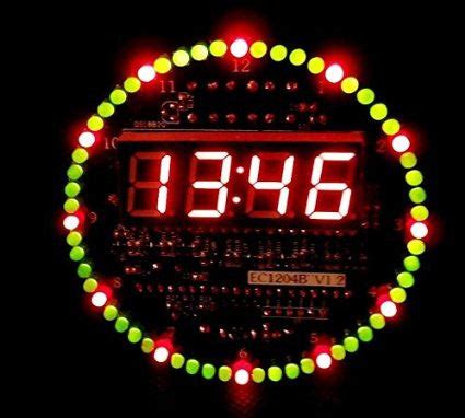 Image result for Rotating LED Clock Kit Instructions