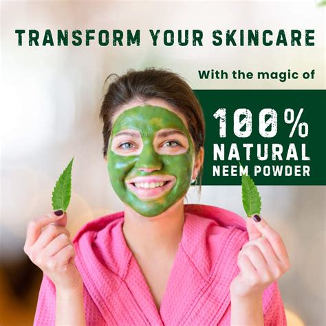 Neem Leaves Powder For Face pack | Anti-Acne, Oil Control, Soothing