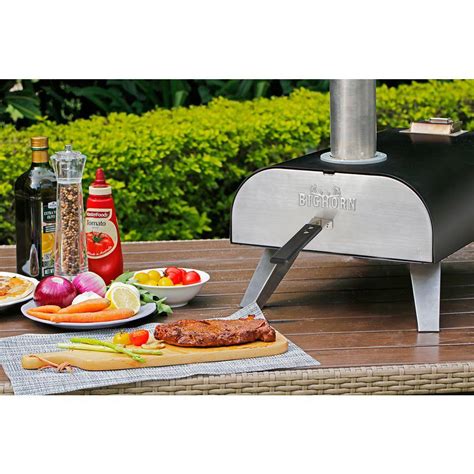 Buy Pizza Ovens Wood Pellet Pizza Oven Wood Fired Pizza Maker Portable ...