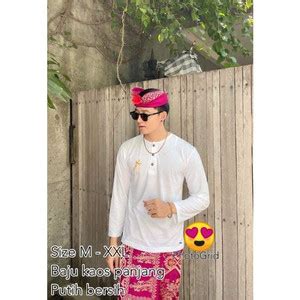 Jual Ready Set Pakaian Tradisional / Baju Kaos / Pakaian Adat Bali Anak ...