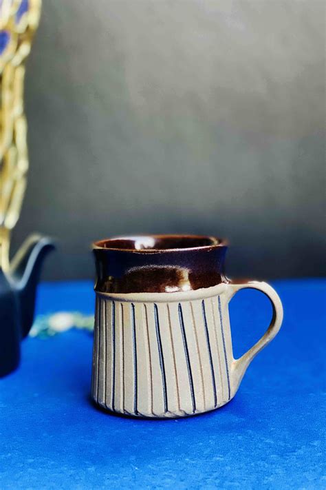 Handmade Clay Canoe Mugs - Artistic Drinkware