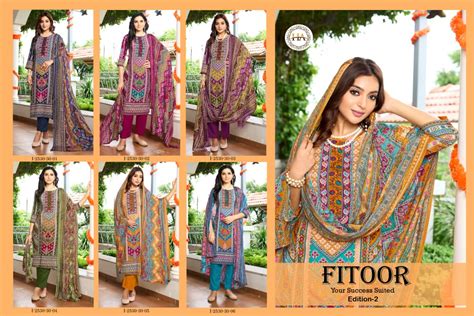 Fitoor Edition 2 Harshit Fashion Viscose Reyon Karachi Salwar Suits ...