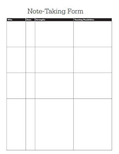 Image result for Why Write in Note Forms