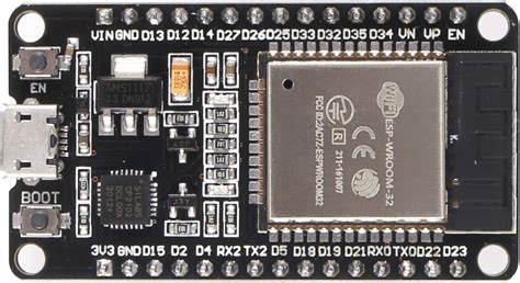 Buy Aokin ESP32 ESP-WROOM-32 Development Board 2.4 GHz WiFi and ...