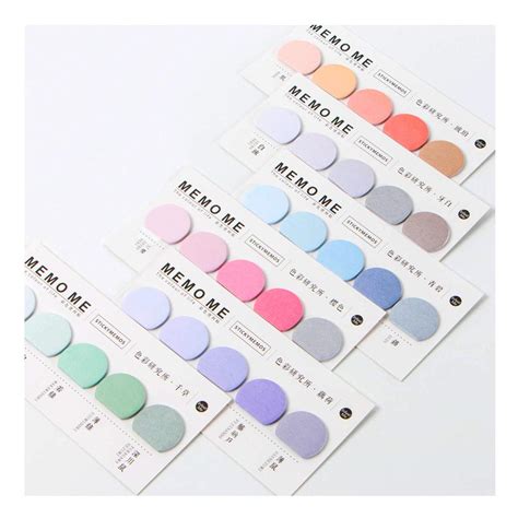 Hunger Institute of Color Sticky Note Self-Stick Note Office Memo Note ...