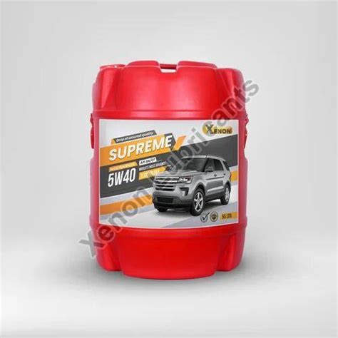55 Litre Xenon 5w40 Supreme Ci4 Car Engine Oil Exporter, Supplier from ...
