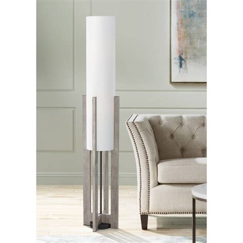 Gray, Floor Lamps, Column | Lamps Plus