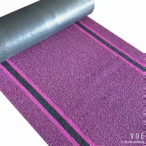 Plastic Waterproof Outdoor Floor Mat 100% Pvc Welcome Coil Mat - Buy ...