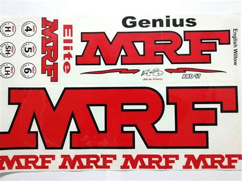 MRF ABD00717 Bat Sticker - Buy MRF ABD00717 Bat Sticker Online at Best ...
