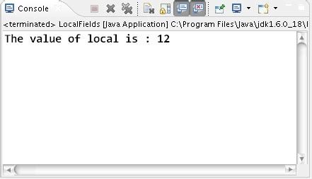 Local Variables in Java with Example 的图像结果