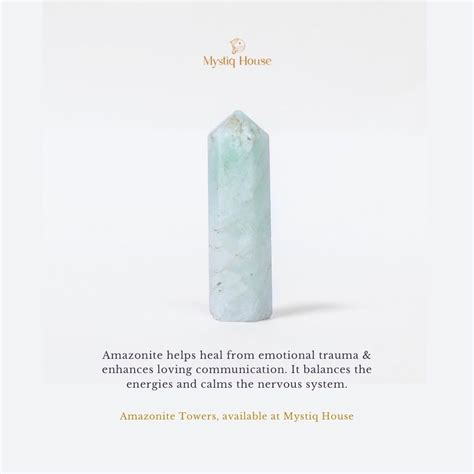 Buy Amazonite Throat Chakra Point | Mystiq House