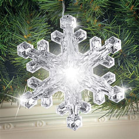 Image result for LED Snowflake Light String