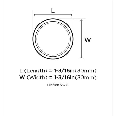 Amerock Westerly 1-3/16-in Oil Rubbed Bronze Round Transitional Cabinet ...
