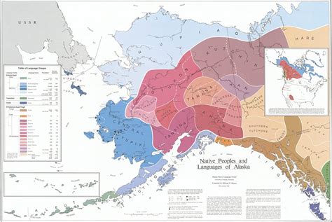 Native Peoples and Languages of Alaska (MAP) : Krauss, M: Amazon.in: Books