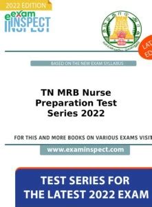 TN MRB Nurse Preparation Test Series 2022: Buy TN MRB Nurse Preparation ...