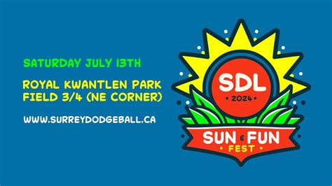 SDL Sun & Fun Fest 2024, Royal Kwantlen Park, North Surrey., 13 July ...