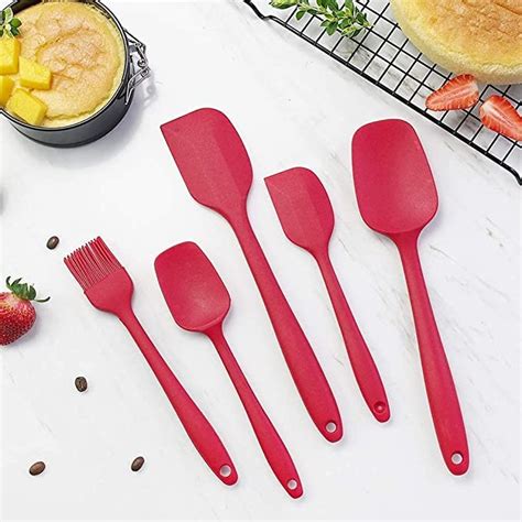 Buy FYCAN 5 PCS Silicone Spatulas for Cooking | Heat-Resistant ...