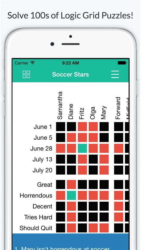 Image result for Logic Grid Puzzles