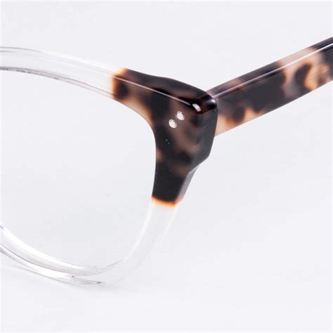 Christine Cat Eye Crystal/Tortoise Full-Frame Acetate Eyeglasses ...