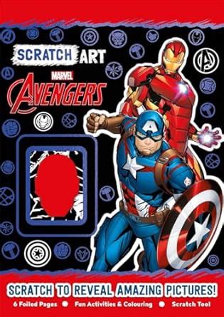 Marvel Avengers: Scratch Art (With foiled pages, activities and ...