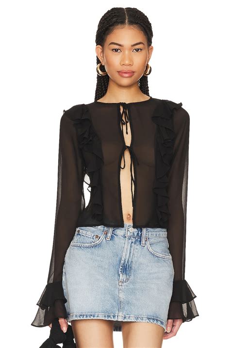 Lovers and Friends Melissa Top in Black | REVOLVE