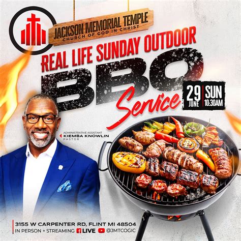 Real Life Sunday Worship and BBQ, Jackson Memorial Temple Church of God ...