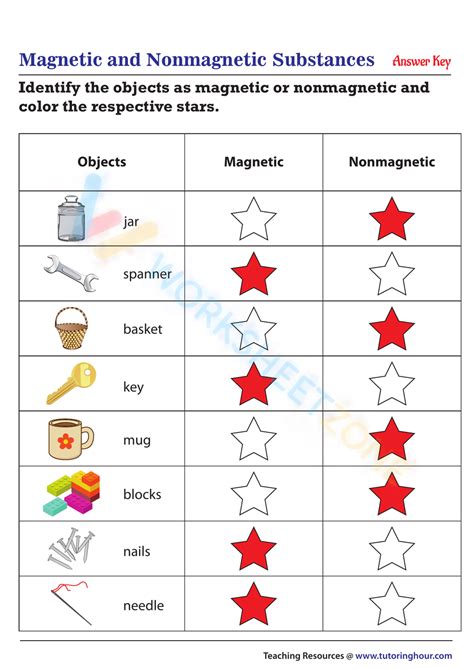 Image result for Printable Magnet Worksheet