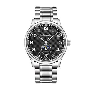 Buy LUOLINGONGJUE® Fully Automatic Mechanical Watch for Men - Stainless ...