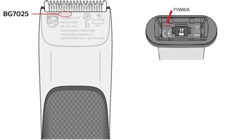 Where can I find the model or serial number of my Philips groomer or ...