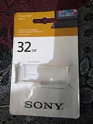 Sony Microvault 32GB USB Drive (Black) : Amazon.in: Electronics